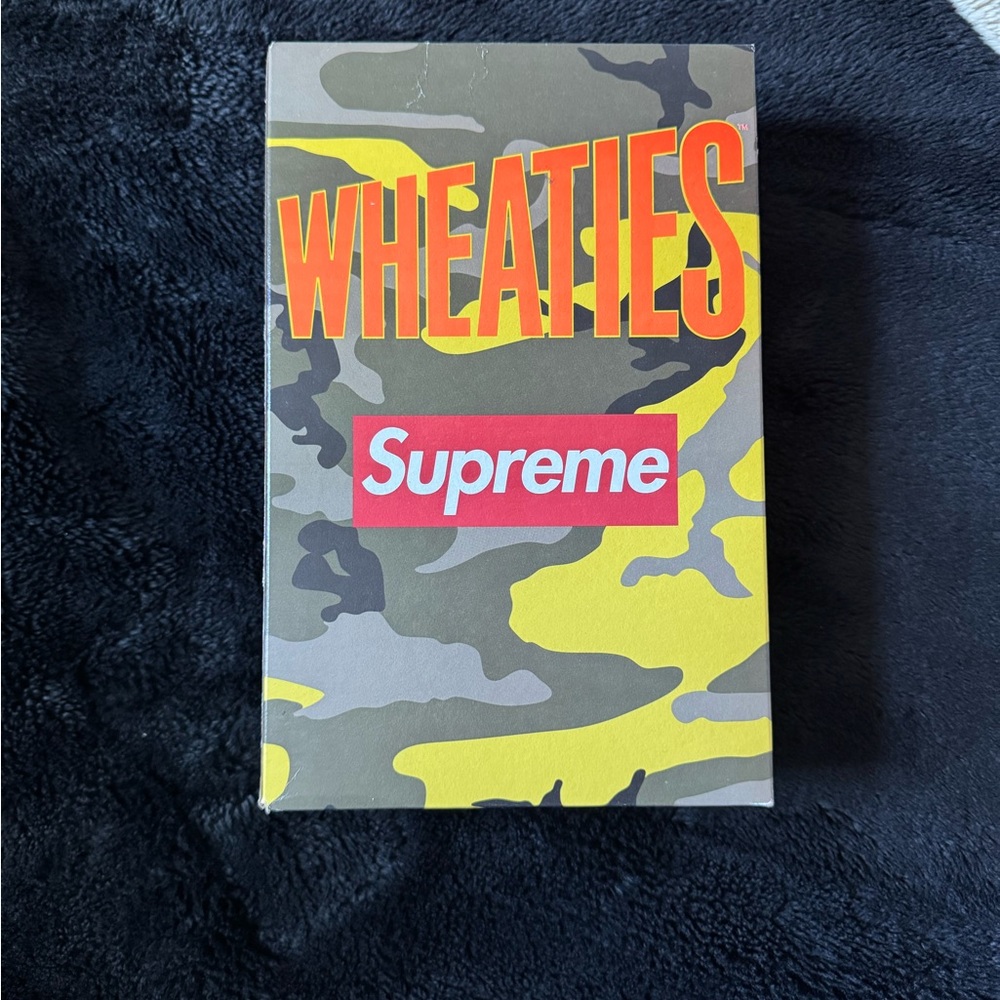Supreme Camo Wheaties Box with Bold Colors